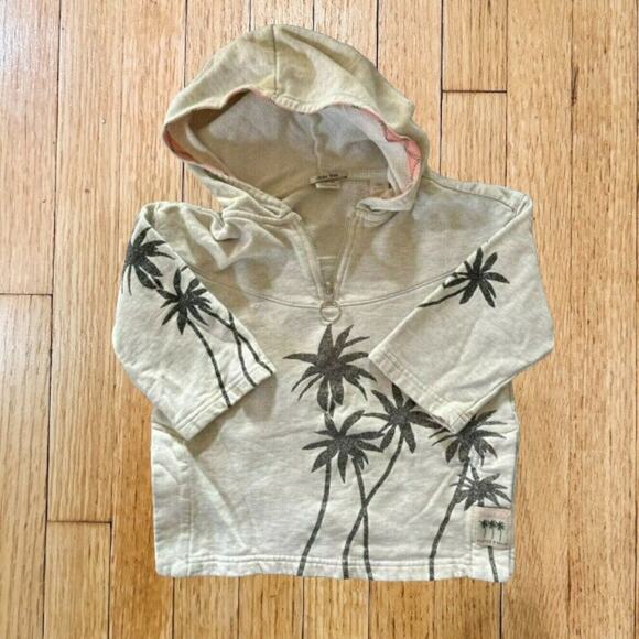 Scotch Soda Girls Sweatshirt Hula Palm Trees Size 8 - Picture 9 of 9